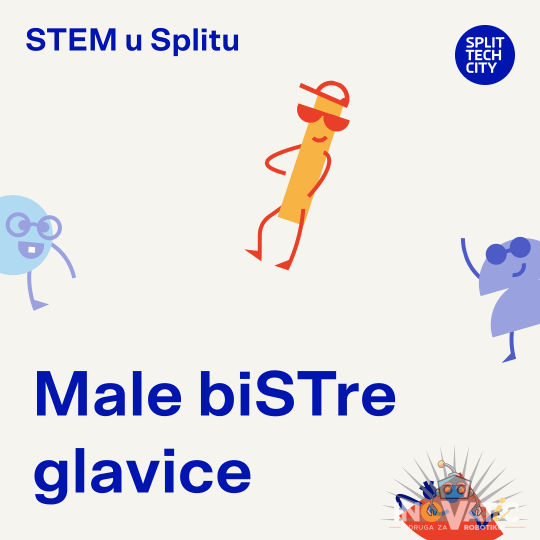 Besplatne radionice: STEAM u Splitu – Male biSTre glavice!
