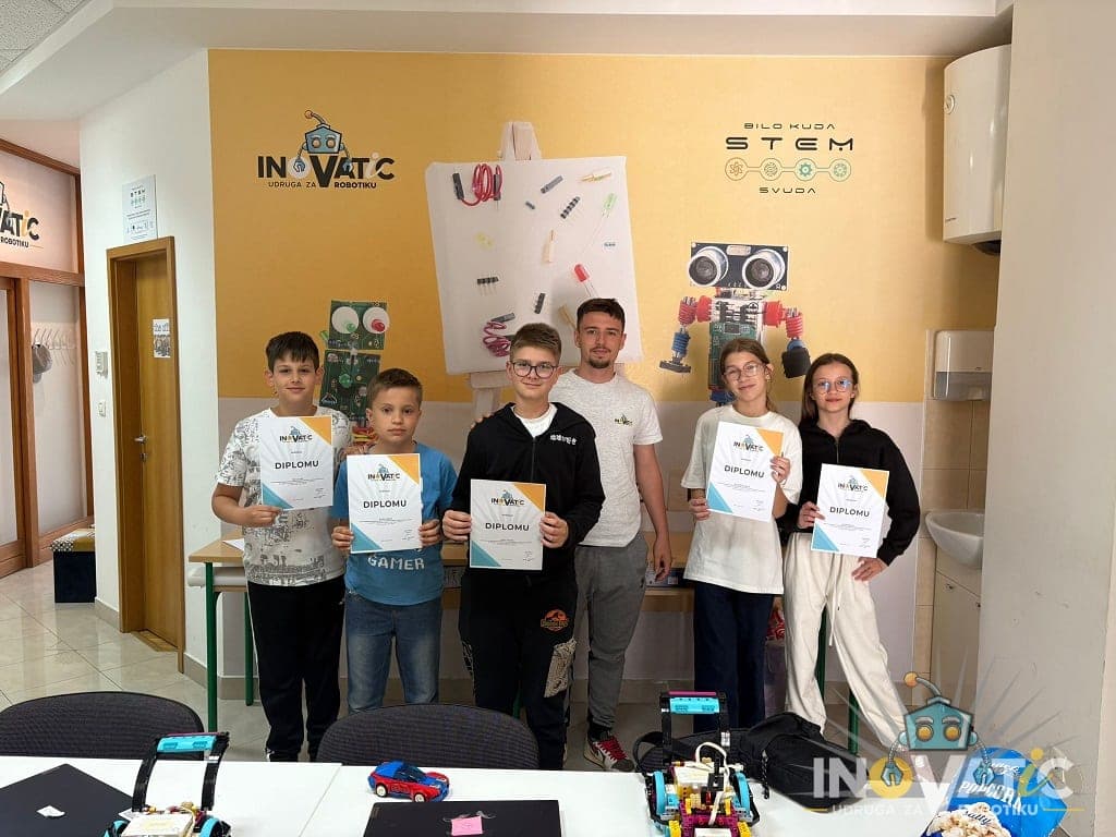 Završetak cjelogodišnje aktivnosti “Svijet LEGO robotike” u 2024./2025.