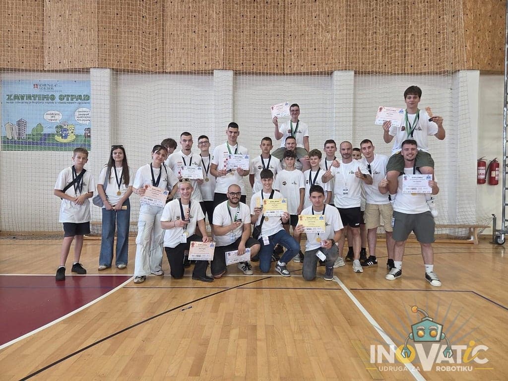 Inovatic ostvario povijesni uspjeh na državnom finalu World Robot Olympiad 2026 – pet trofeja, europski i svjetski plasman!