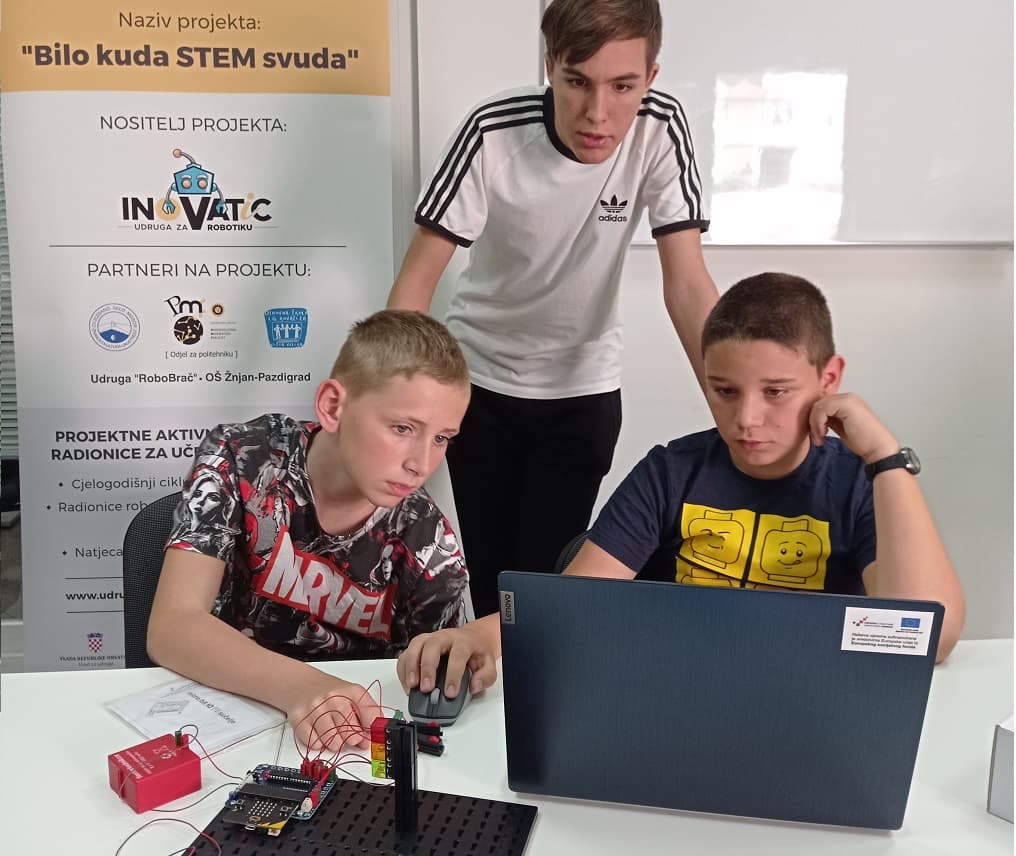 Završen 1. ciklus besplatnih radionica iz elementarne robotike
