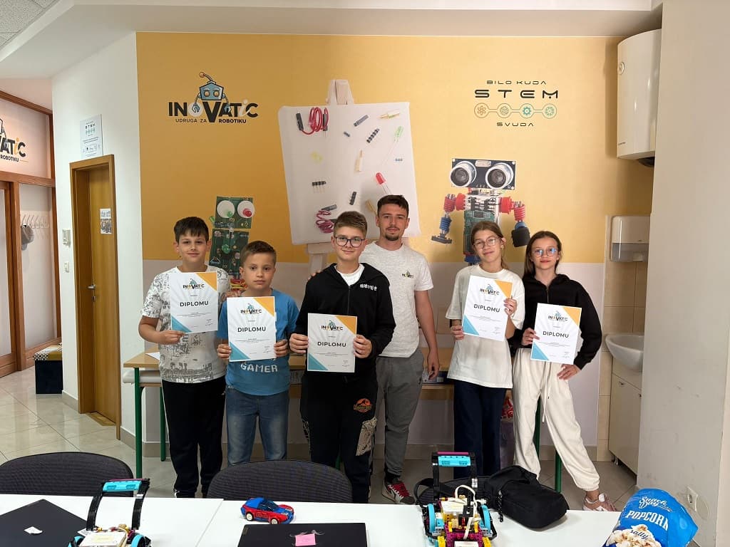 Završetak cjelogodišnje aktivnosti “Svijet LEGO robotike” u 2024./2025.